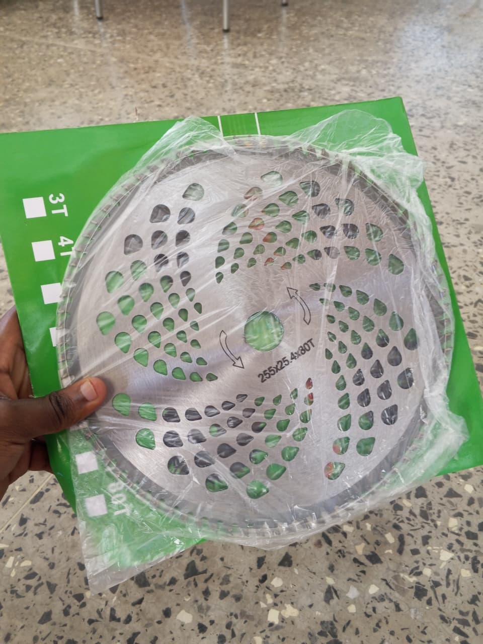 10-Inch 80T Alloy Steel Brush Cutter Blade